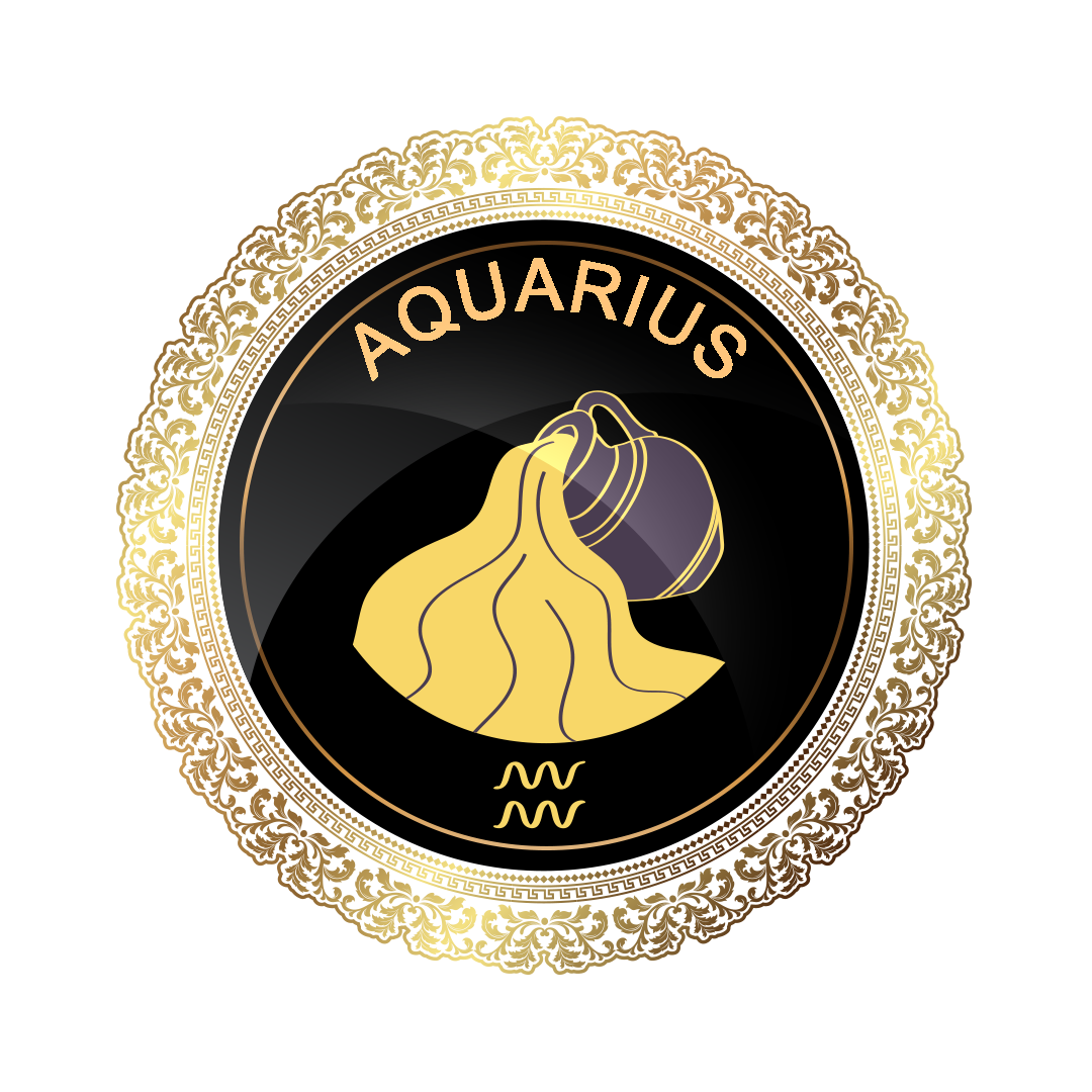Aquarius png, Aquarius gold zodiac symbol png, Aquarius gold symbol PNG, gold Aquarius PNG transparent images download
